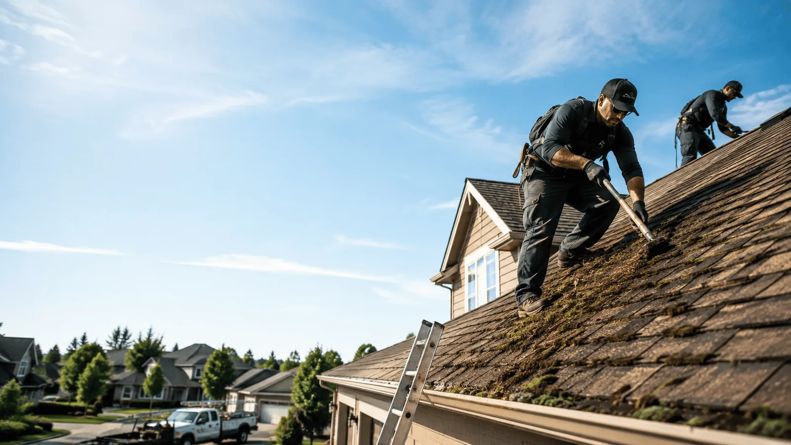 Roof Moss Removal in Dublin, TX near me